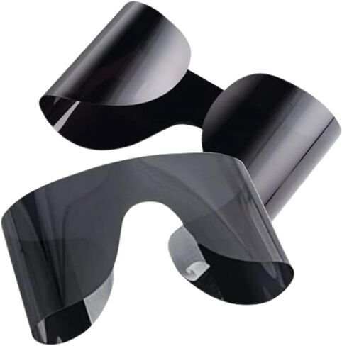 SolarWear Solar Eclipse Glasses 4-Pack | ISO 12312-2 Certified, Premium Wraparound Viewer, Fits Under Prescription Glasses, Universal fit, Black Lens, Made in USA in Kuwait