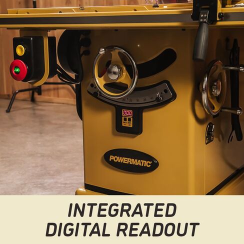 Powermatic 10-Inch Table Saw, Router Lift, 50-Inch Rip, 3 HP, 230V 1Ph (Model PM2000B) in Kuwait