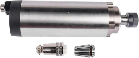 Air Cooled Spindle 14A 80mm 2 Poles ER20 Replacement for CNC Router Machine | 110V 2.2KW 400Hz in Kuwait