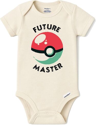 Brain Juice Tees Future Master Baby Bodysuit – Cute Monster Trainer Style Infant Onesie - Gamer Parent Gift in Kuwait