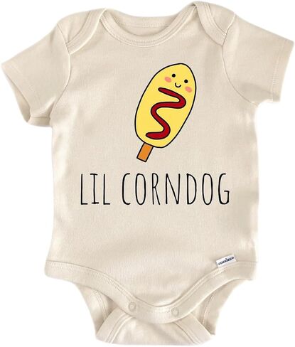 Corndog Carnival - Baby Boy Girl Clothes Infant Bodysuit Funny Cute Newborn in Kuwait