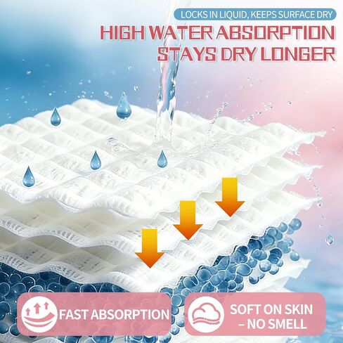 Pet Diapers, Goat Diapers for Females,M Waist Size 28-48/10 Pieces All-Absorb Disposable Secure Fit, Breathable Absorbency, Leak Guard, Cute Patterns, Stays Dry Longer, Goats to Move Freely Indoors in Kuwait