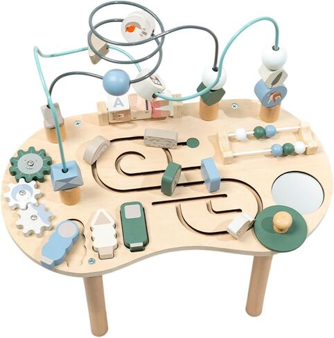 Bead Maze Board Perception Beads Roller Toy Girls in Kuwait