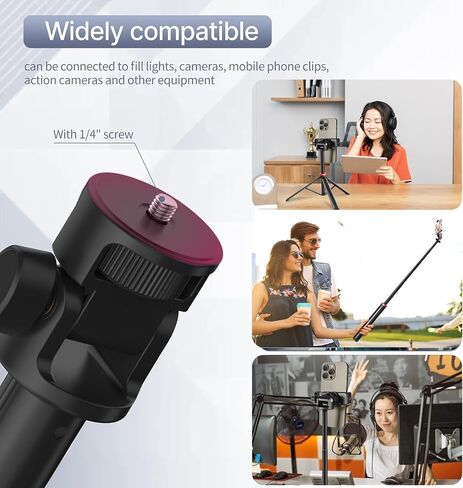 80 Inches Osmo-Pocket Floor Tripod-Stand Holder for DJI Osmo Pocket 4 3 2 1 / Osmo-Mobile 8 7P 7 6 5 4 / Osmo Action 5 pro 4 3 2 1 in Kuwait