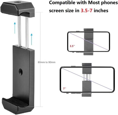80 Inches Osmo-Pocket Floor Tripod-Stand Holder for DJI Osmo Pocket 4 3 2 1 / Osmo-Mobile 8 7P 7 6 5 4 / Osmo Action 5 pro 4 3 2 1 in Kuwait