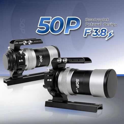 Askar 50P Telescope,50mm Aperture F3.8 SD Glass Refractor OTA, Versatile Quadruplet APO Astrograph, 160mm Vixen Dovetail Plate for Deep Sky Astrophotography and Visual Astronomy in Kuwait