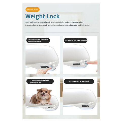 Multifunctional LCD Scale for Newborns Cooking and Household Use 1g Sensitivity 15kg Auto Shut Off Battery Operated Scale in Kuwait