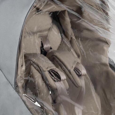 Joolz AER2 Nest to Seat Rain Cover, Waterproof and Windproof, Clear, with Ventilation Window and Storage Pocket in Kuwait