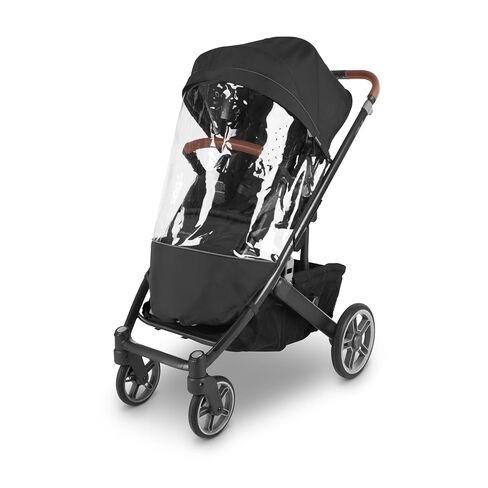 UPPAbaby Performance Rain Shield for Cruz V3 - Waterproof and Windproof Coverage - Ventilated Design - Quick Attachment - Easy Access to Child in Kuwait