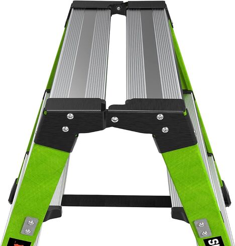 Little Giant Ladders Sure Step 3-Step Fiberglass Step Stool, Type IAA, 375 lb Weight Capacity, ANSI Certified, Extra Heavy Duty (910-00001) in Kuwait
