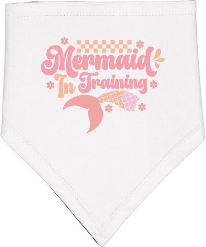 inktastic Mermaid in Training Baby Bandana Bib in Kuwait