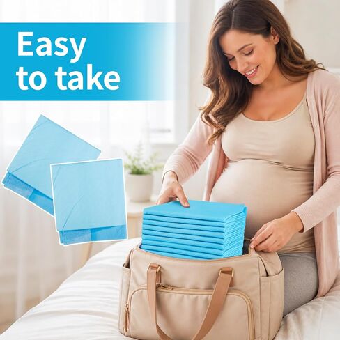 Disposable Changing Pads, 100 Pack 13x18 inch Waterproof Absorbent Leak Proof Breathable Underpads for Baby, Adults & Pets in Kuwait