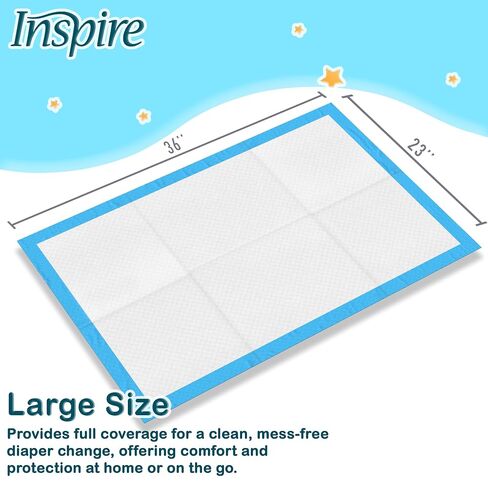 Inspire Dimples Baby Diaper Changing Pads (300) in Kuwait