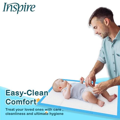 Inspire Dimples Baby Diaper Changing Pads (300) in Kuwait