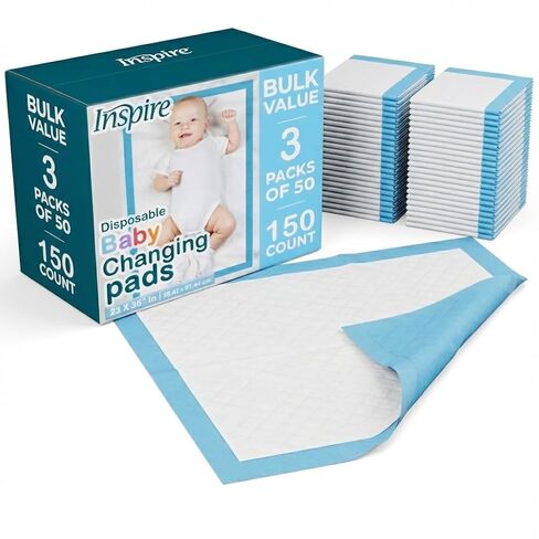 Inspire Dimples Baby Diaper Changing Pads (300) in Kuwait