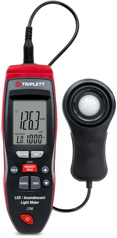 Triplett LT66 Digital LED/Incandescent Light Meter, up to 40,000 Fc in Kuwait