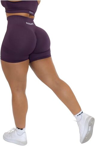 Diosa Fit Radiant Short Shorts, High Waisted, 4" Inseam, Scrunch Bum, Butt Lifting Gym Shorts in Kuwait