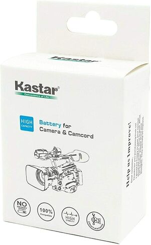 Kastar 2-Pack AG-VBR89 Battery and LCD AC Charger Compatible with Panasonic HC-MDH2GK-K, HC-MDH2M, AG-CX350, AG-DVX200, AG-DVX200PJ, AG-DVX200PB, AG-DVX200PX, AG-DVX200EJ, AG-DVX200EN, AG-DVX200ED in Kuwait