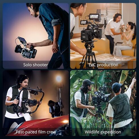 SMALLRIG V Mount Battery T99, 99Wh/6800mAh V-Mount Battery with 7 Ports, 100W 2H Dual USB-C Fast Charge, 1.8m (5.9ft) Drop-Proof, IP54 Water/Dust Proof, Rear LED, for Camera, Camcorder, Monitor, Light in Kuwait