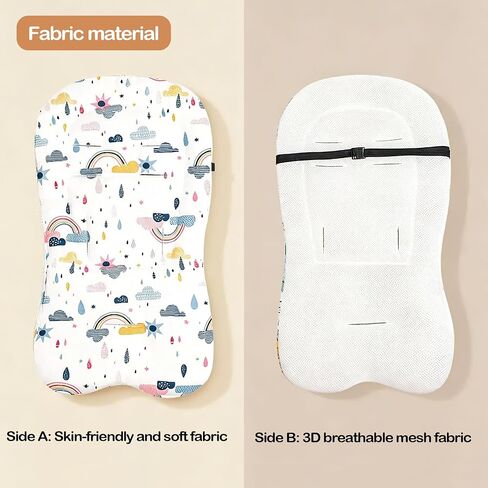 High Chair Cover Replacement Compatible with Evenflo, Soft Cushion with Anti-Slip Pad. in Kuwait