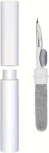 Cleaner Kit for Airpods,Earbuds Cleaning Kit Compatible for Airpods Pro 1 2 3, Multi-Function Cleaning Tool with Brush for Wireless Earphones Bluetooth Headphones Camera(White) in Kuwait