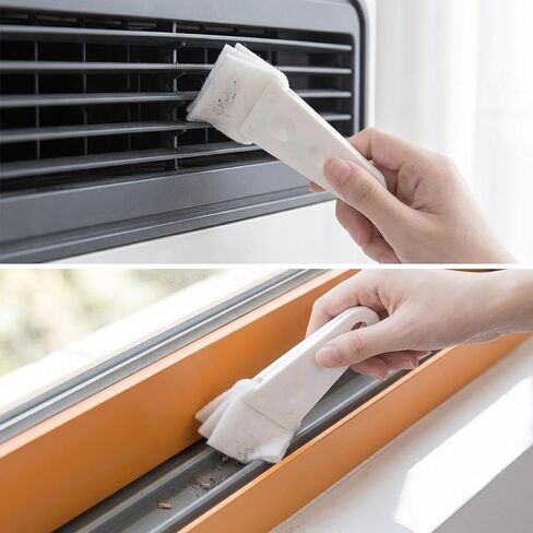 1pc Multi-Functional Fan Cleaning Brush，Keyboard Gap, Plastic Soft Dusting Brush，Cleaning Tools, Supplies in Kuwait