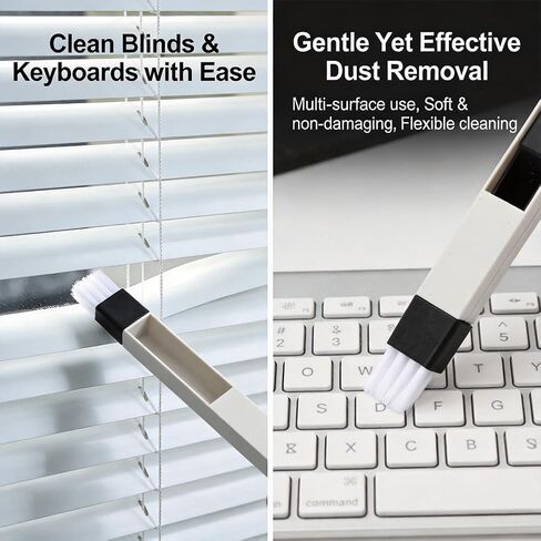 Window Sill Cleaner Tool, 13 Pcs Window Track Cleaning Tools Set, Deep Clean Groove Gap Cleaning Brush Kit for Window Tracks, Sliding Doors, Tile Lines, Car Vents, Keyboards in Kuwait