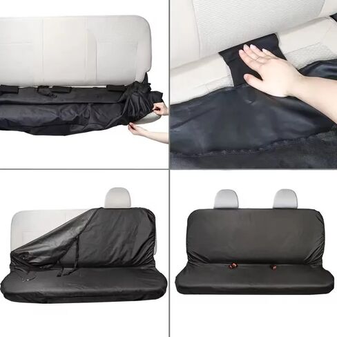 Heavy Duty Waterproof Dog Pet Car Seat Cover Waterproof Travel Car Interior Rear Back Seat Protector Mat Accessories Universal in Kuwait