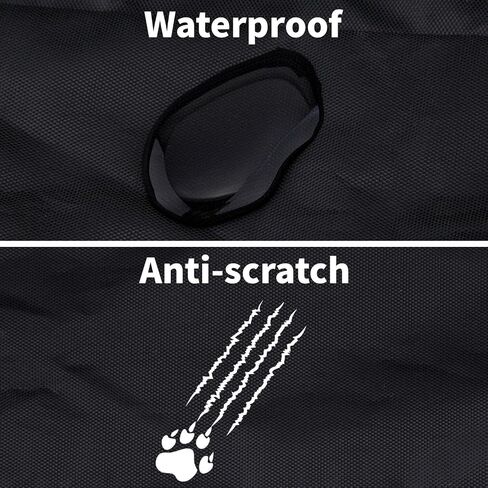 Heavy Duty Waterproof Dog Pet Car Seat Cover Waterproof Travel Car Interior Rear Back Seat Protector Mat Accessories Universal in Kuwait