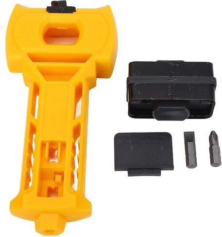 WALFRONT Door Latch Mortiser Kit Reversible 90 Flip Tool with Interchangeable Square & Round Blades and Chisel for 1-3/8in & 1-3/4in Door Thickness in Kuwait