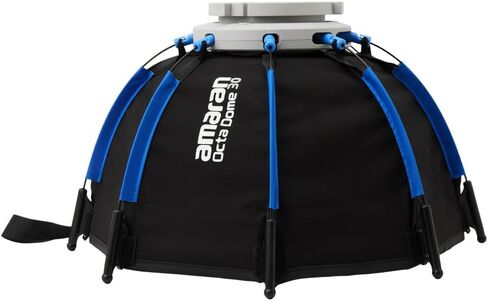 Amaran Octa Dome 30 Mini Softbox Bowens Mount Designed for Amaran Ray 60c 120c,Halo 60x 100x,and Other Bowens Mount Led Video Light in Kuwait