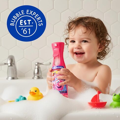 Mr. Bubble Super Blaster Body Wash, Sweet Strawberry Splash Scent, Fun Body Wash Sprayer for Kids Shower and Bath, 6.76 fl oz in Kuwait