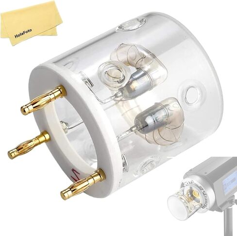 GODOX 600W AD600 Pro II AD600BM II AD600 Pro Flash Tube Bare Bulb Compatible for AD600ProII AD600Pro AD600BMII Flash,for Flashpoint XPLOR 600 Pro II/Flashpoint XPLOR 600 Pro Flash Head,Original Bulb in Kuwait