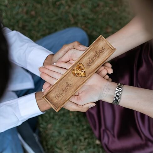 Pregnancy Test Keepsake Box with Paper Shred Filler Wooden Pregnancy Announcement Gifts Box for Early Detection Pregnancy Test Home Pregnancy Test HCG Test Baby Memory Souvenir Collection in Kuwait