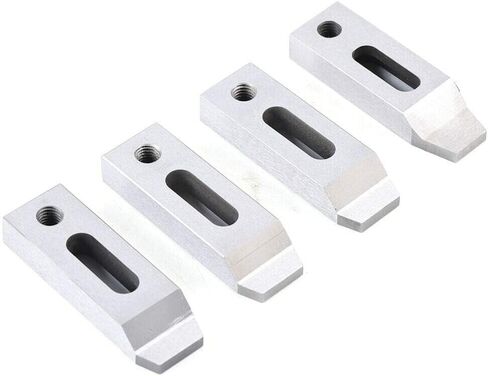 4PC M8 Clamp Kit Set Stainless Jig Holder Wire EDM Stainless Jig Holder for Clamping Rotary Tables Milling Tables Face Plates & Vertical Slide (70mm) in Kuwait