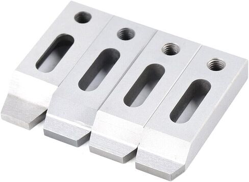 4PC M8 Clamp Kit Set Stainless Jig Holder Wire EDM Stainless Jig Holder for Clamping Rotary Tables Milling Tables Face Plates & Vertical Slide (70mm) in Kuwait
