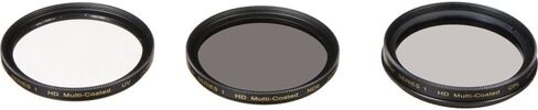 FUJINON XF 70-300mm f/4-5.6 R LM OIS WR Lens + Photo Starter Kit |11 Pieces + 3-Piece Multi-Coated HD Filter Set (67mm UV/CPL/ND8) + Lens Pouch - Extra Large in Kuwait
