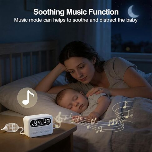Electric Nasal Aspirator for Baby, 9 Adjustable Suction Power,Nose Cleaner Travel Kit,LED Display,Night Light and Music Soothing Function, Electric Nose Sucker for Newborns/Infants in Kuwait