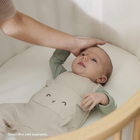 Stokke Sleepi Mini Mesh Liner V3, White - Compatible with Sleepi Mini V3 - Breathable 3D Mesh for Safe Sleep - Machine Washable in Kuwait