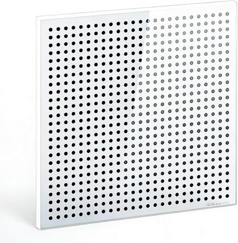 Camera Vision Calibration Board, 4 Inch Microscope Lens Test Chart, Accuracy ±1.0um and 90% Light Transmission, Lens Calibration Chart for Studio Photography Inspection in Kuwait