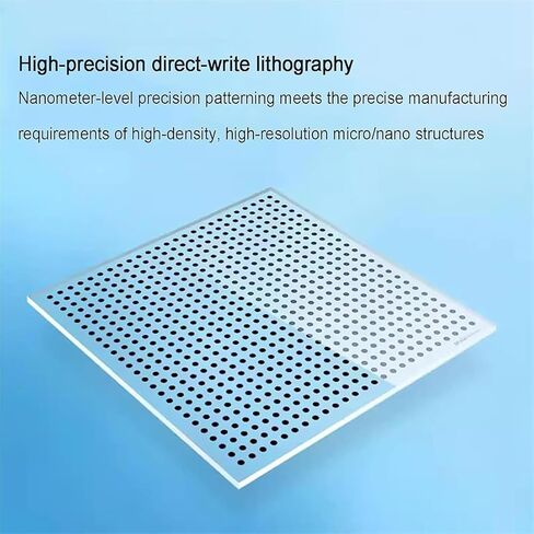 Camera Vision Calibration Board, 4 Inch Microscope Lens Test Chart, Accuracy ±1.0um and 90% Light Transmission, Lens Calibration Chart for Studio Photography Inspection in Kuwait