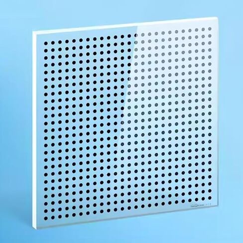 Camera Vision Calibration Board, 4 Inch Microscope Lens Test Chart, Accuracy ±1.0um and 90% Light Transmission, Lens Calibration Chart for Studio Photography Inspection in Kuwait
