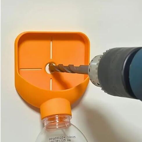 Drill Dust Collector Wall Dust Catcher Tool No Drill Installation Dust Collector for Drilling Clean Wall Home Repair Tool(Orange) in Kuwait