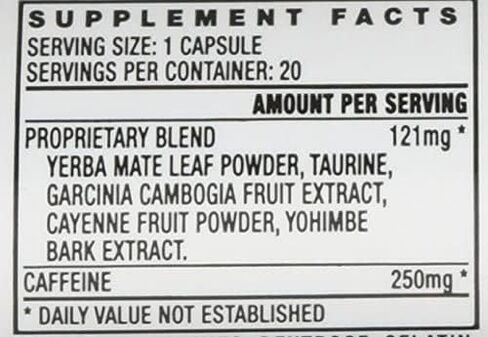 Black Jax Good Luck Energy Extreme Energizer Dietary Supplement 20ct Capsules/Bottle (Lot of 6 X) = 120 Capsules in Kuwait