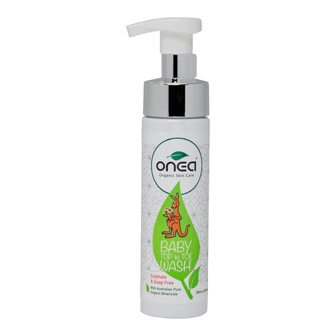 ONEA Baby Top to Toe Wash - Tear-Free Baby Shampoo and Body Wash for Sensitive Skin - Hydrating and Gentle Bath Infused with Kakadu Plum - 6.8 oz in Kuwait