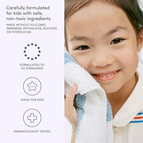 Evereden Multi-Vitamin Kids Body Wash & Body Lotion: Cool Peach - Clean and Non-Toxic Products | Multi-Vitamin Skin Care for Kids in Kuwait