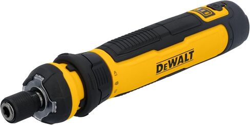 DEWALT Cordless Screwdriver, 4V USB Rechargeable Electric Screwdriver with 12 pcs Screwdriver Bit Set, LED Light, FLEXDRIVE Control, Compact, Ergonomic (DWHT66719) in Kuwait