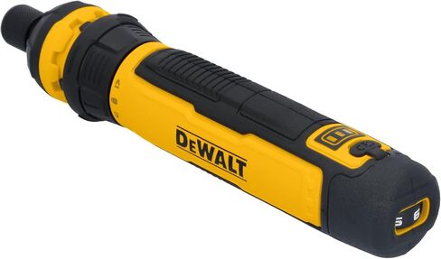 DEWALT Cordless Screwdriver, 4V USB Rechargeable Electric Screwdriver with 12 pcs Screwdriver Bit Set, LED Light, FLEXDRIVE Control, Compact, Ergonomic (DWHT66719) in Kuwait