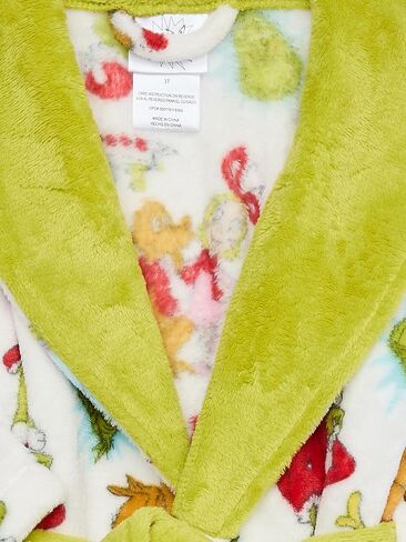 Grinch who Stole Christmas Toddler Christmas Boys or Girls Robe, Size 12M-5T in Kuwait