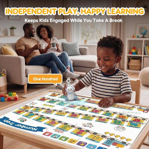 Interactive Learning Posters with Talking Astronaut Pen | Tap to Learn ABCs Numbers Colors and Words, Screen Free, Educational Toy, For Toddlers Ages 3 to 5 in Kuwait